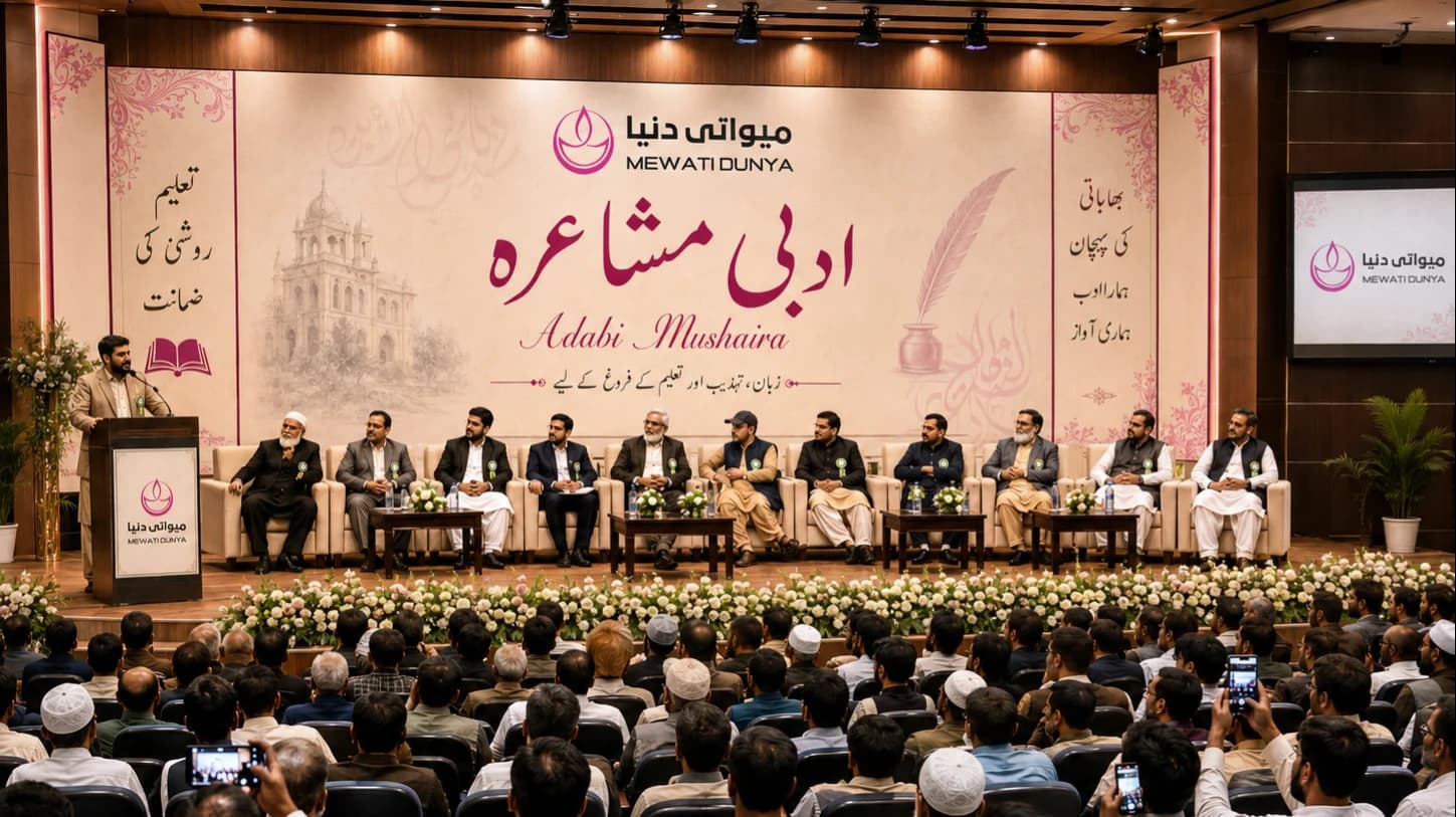 Adabi Mushaira at Lahore Expo Center 2026: A Celebration of Mewati Literature, Culture and Community Spirit